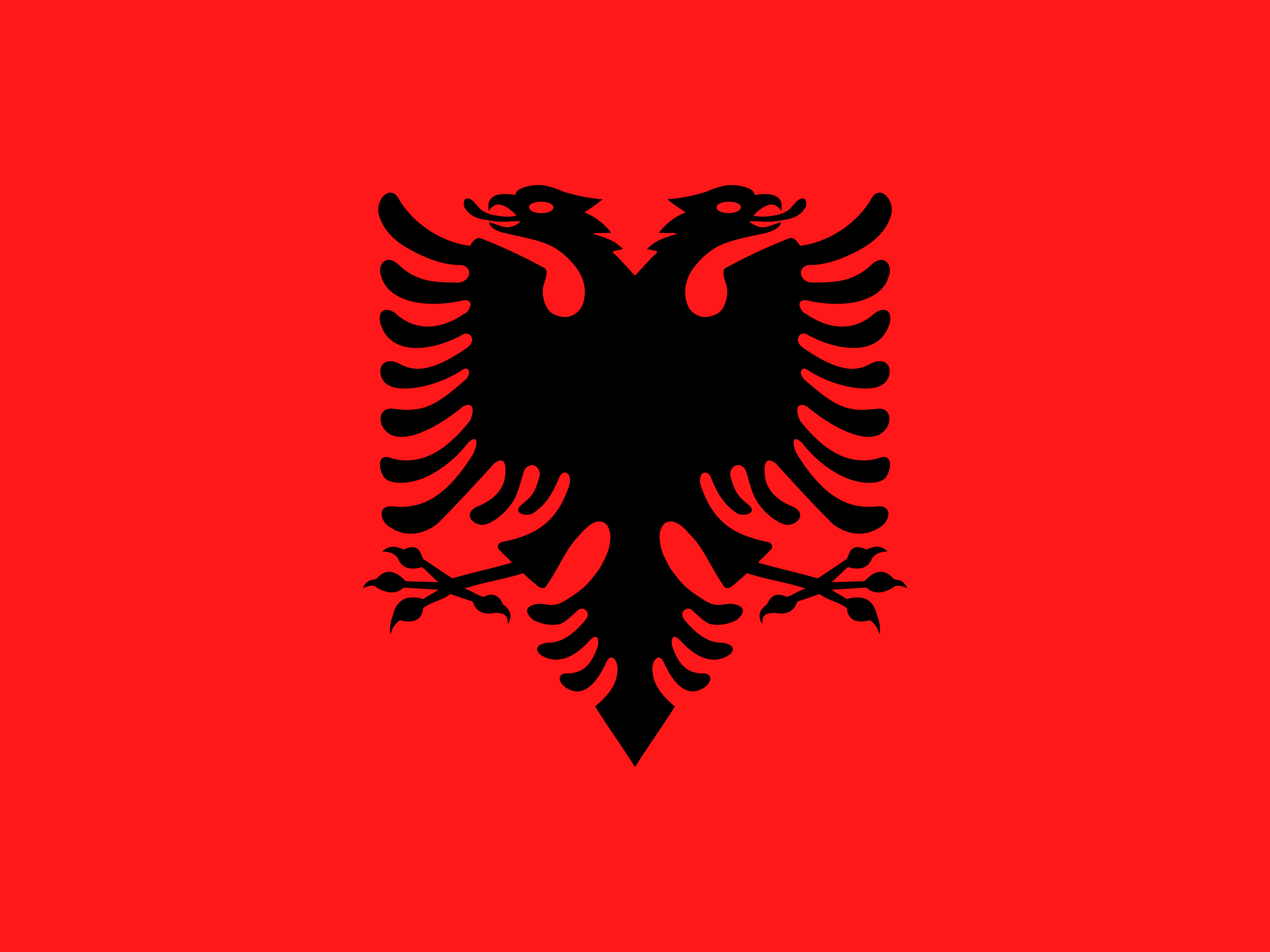 Bendera ya Albania
