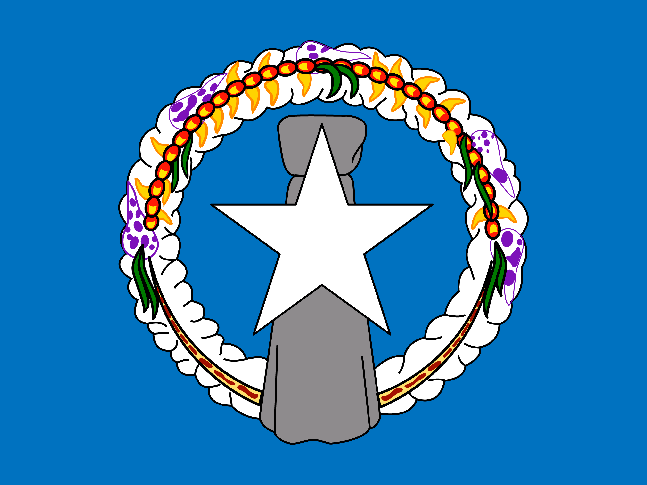 Bendera ya Visiwa vya Mariana Kaskazini