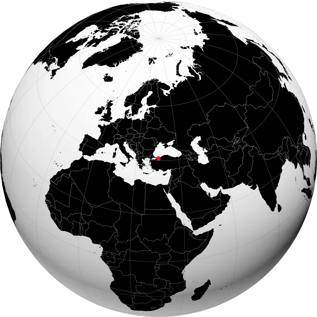 Adapazarı kwenye globu