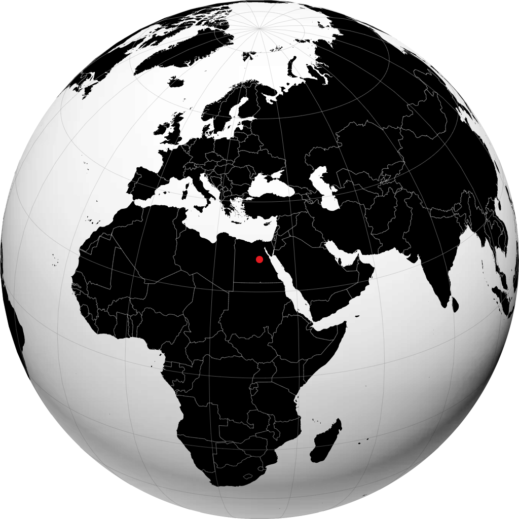 Assiut kwenye globu
