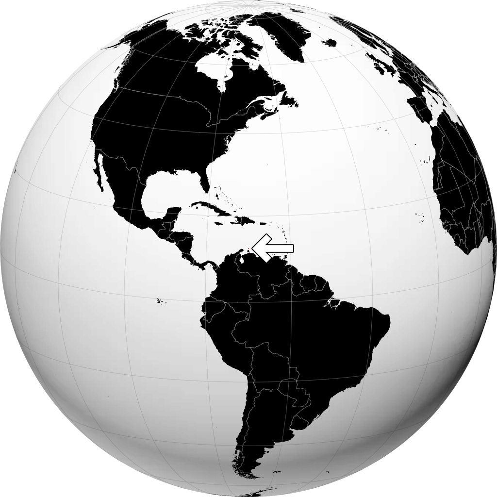 Aruba kwenye globu