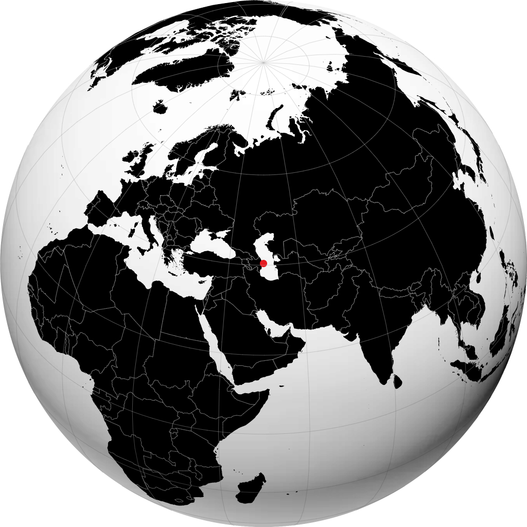 Baku kwenye globu