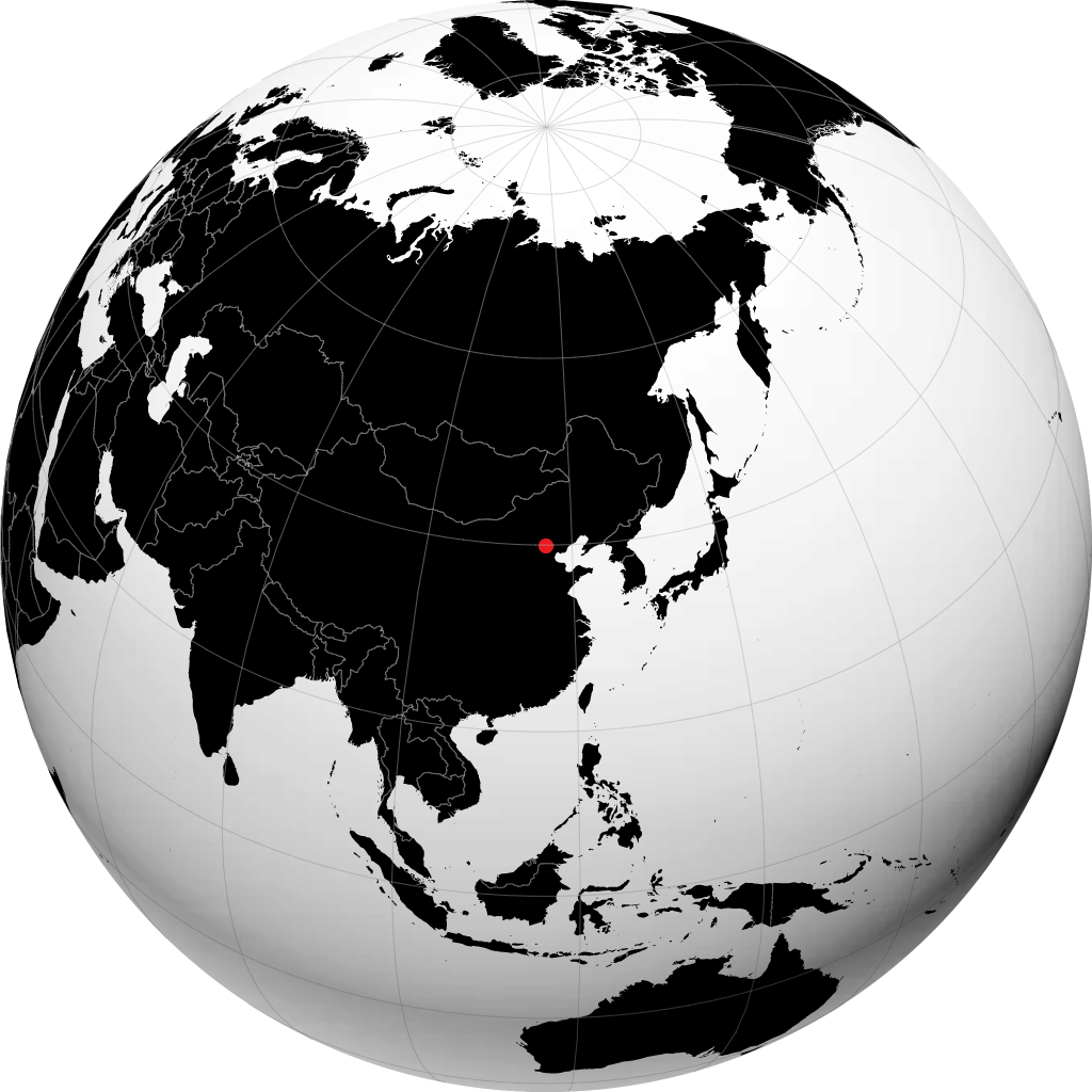 Beijing kwenye globu