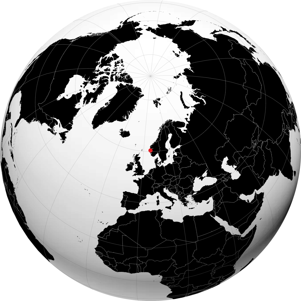 Bergen kwenye globu