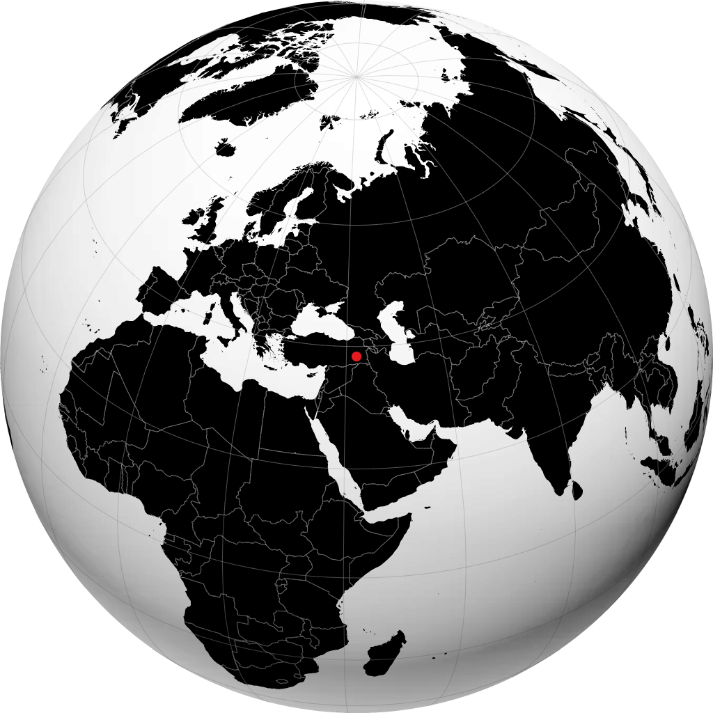 Bitlis kwenye globu