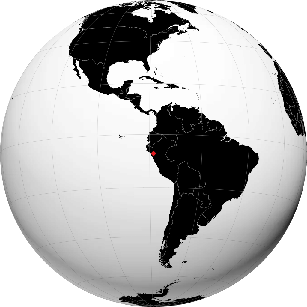 Cajamarca kwenye globu