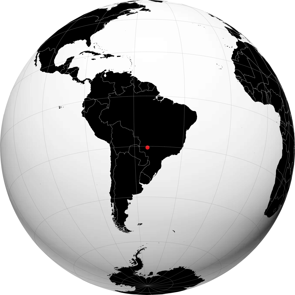 Campo Grande kwenye globu
