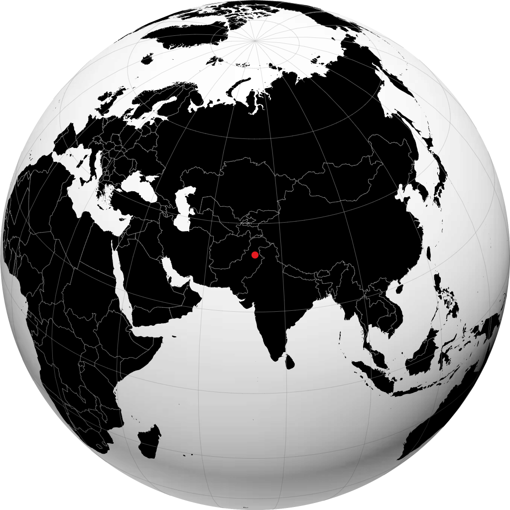Chakwal kwenye globu