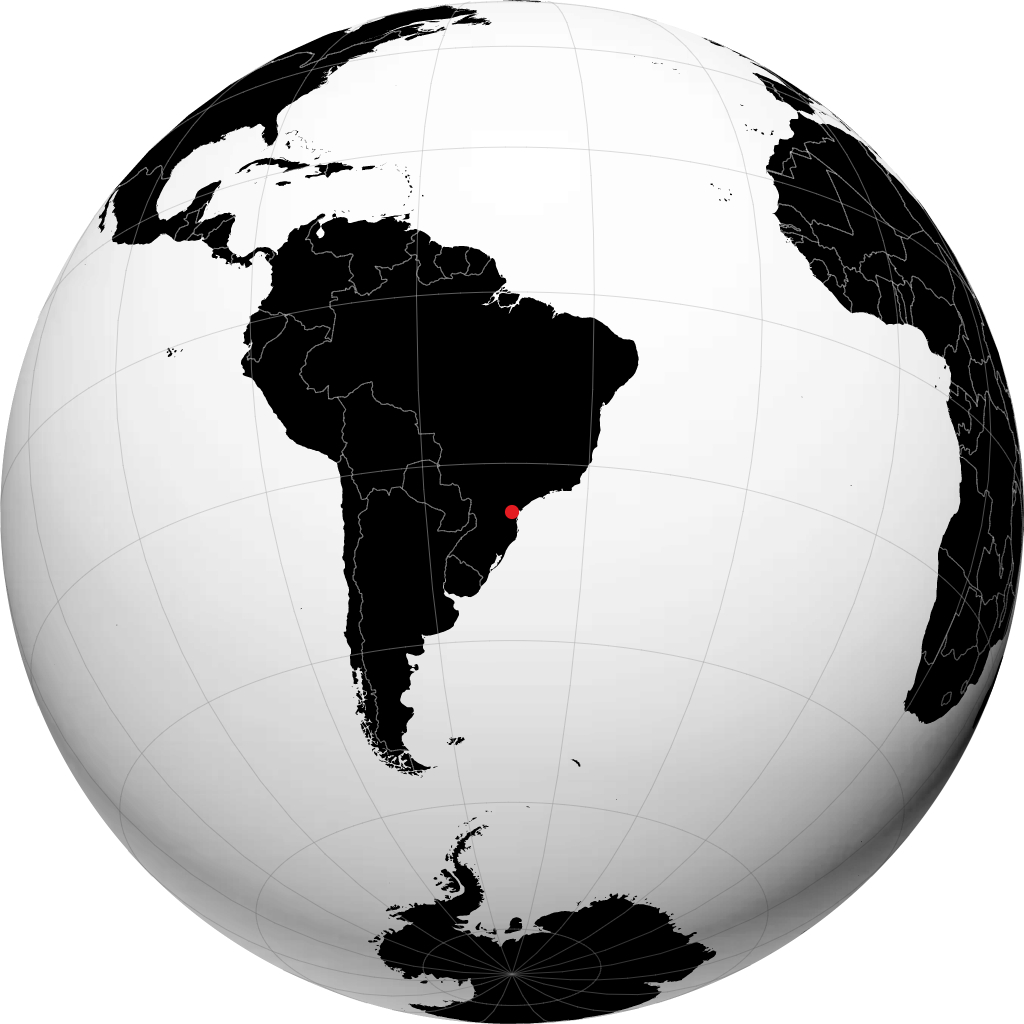 Curitiba kwenye globu