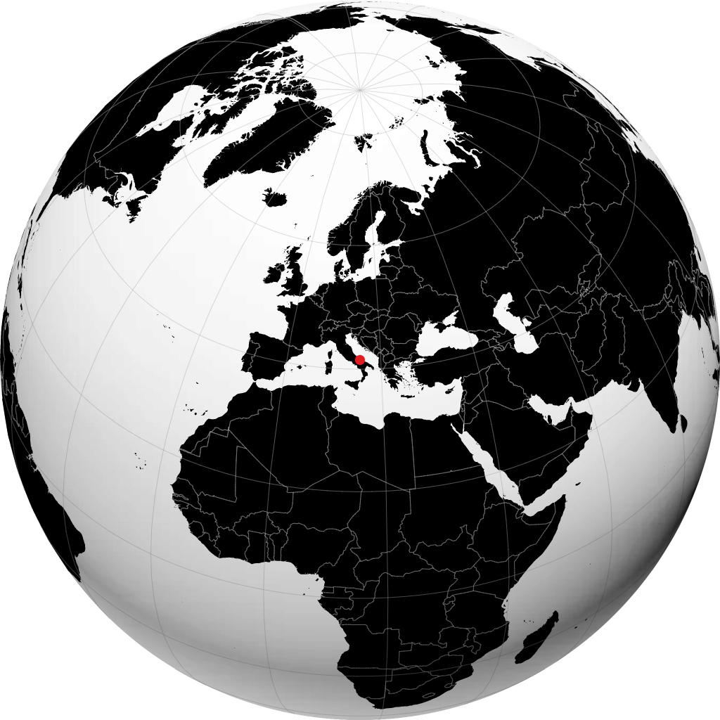 Foggia kwenye globu