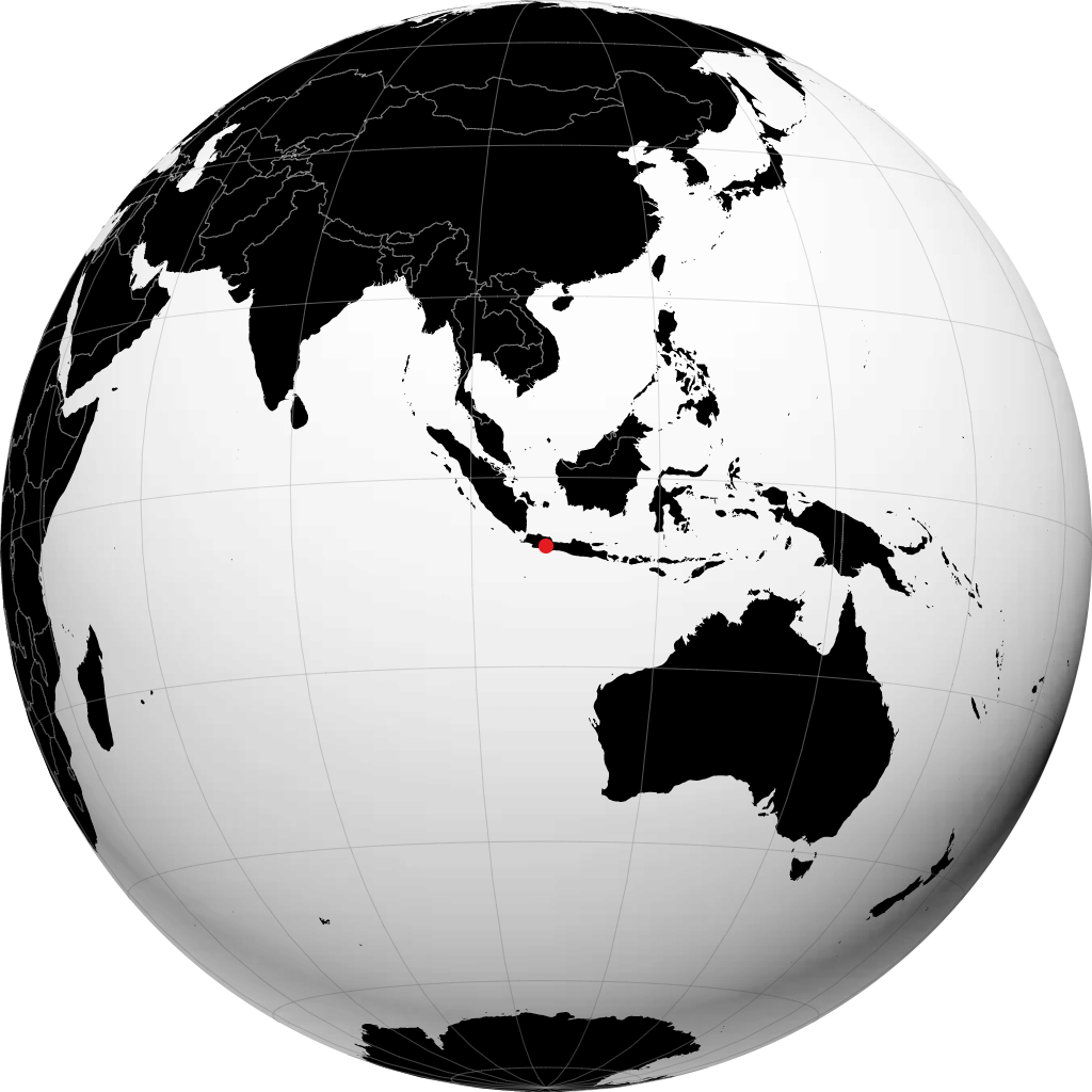 Garut kwenye globu