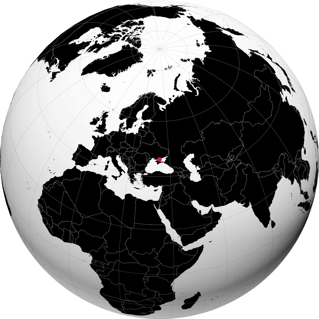 Genichesk kwenye globu
