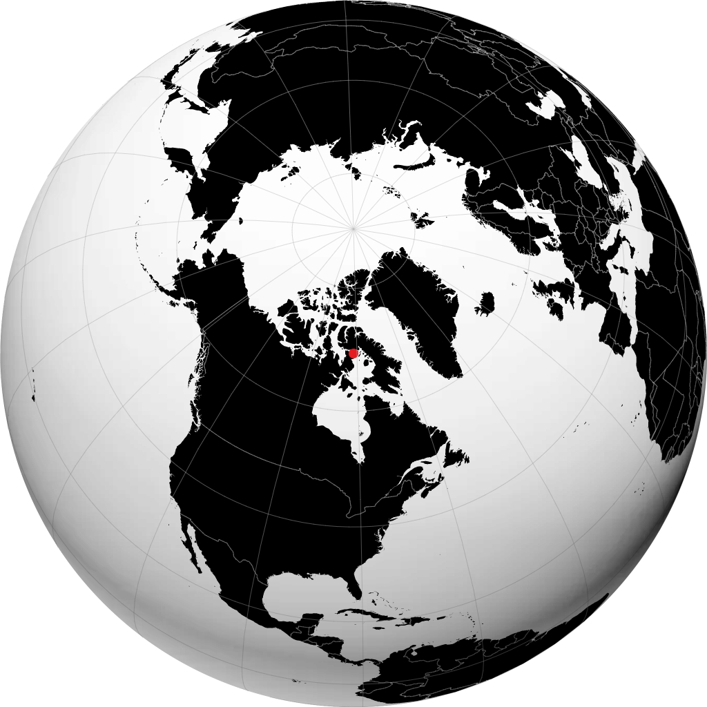 Igloolik kwenye globu