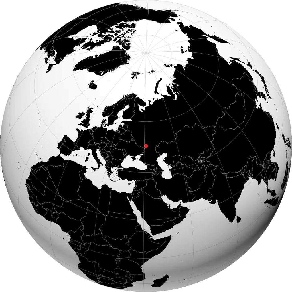 Kalach kwenye globu
