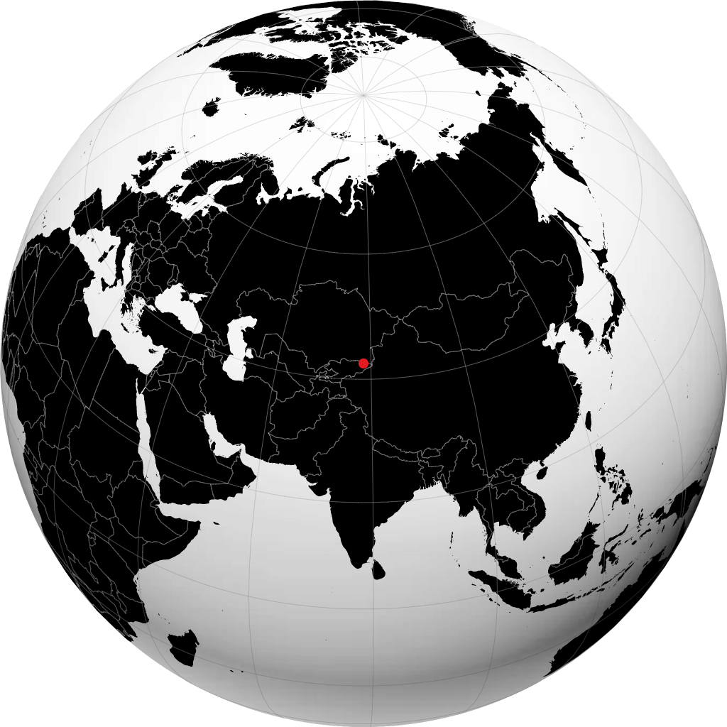 Karakol kwenye globu