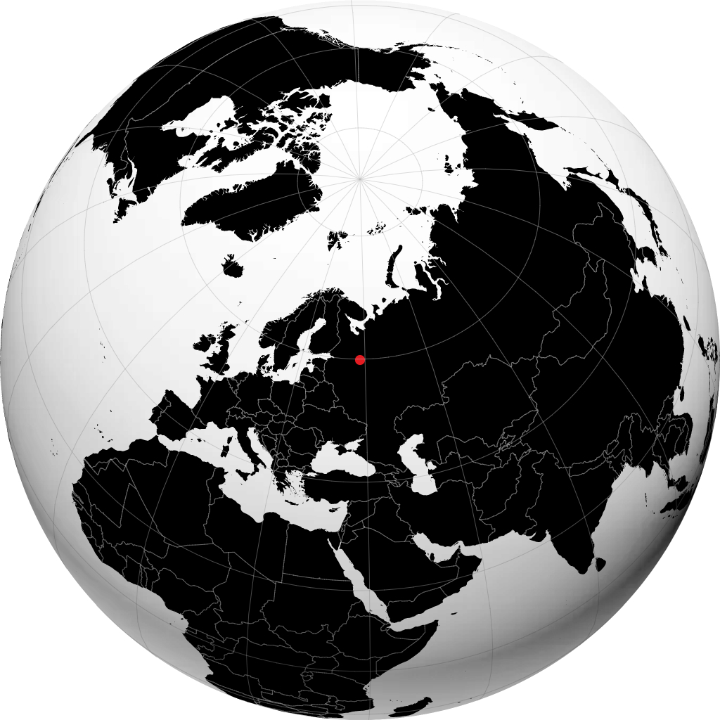 Kirillov kwenye globu