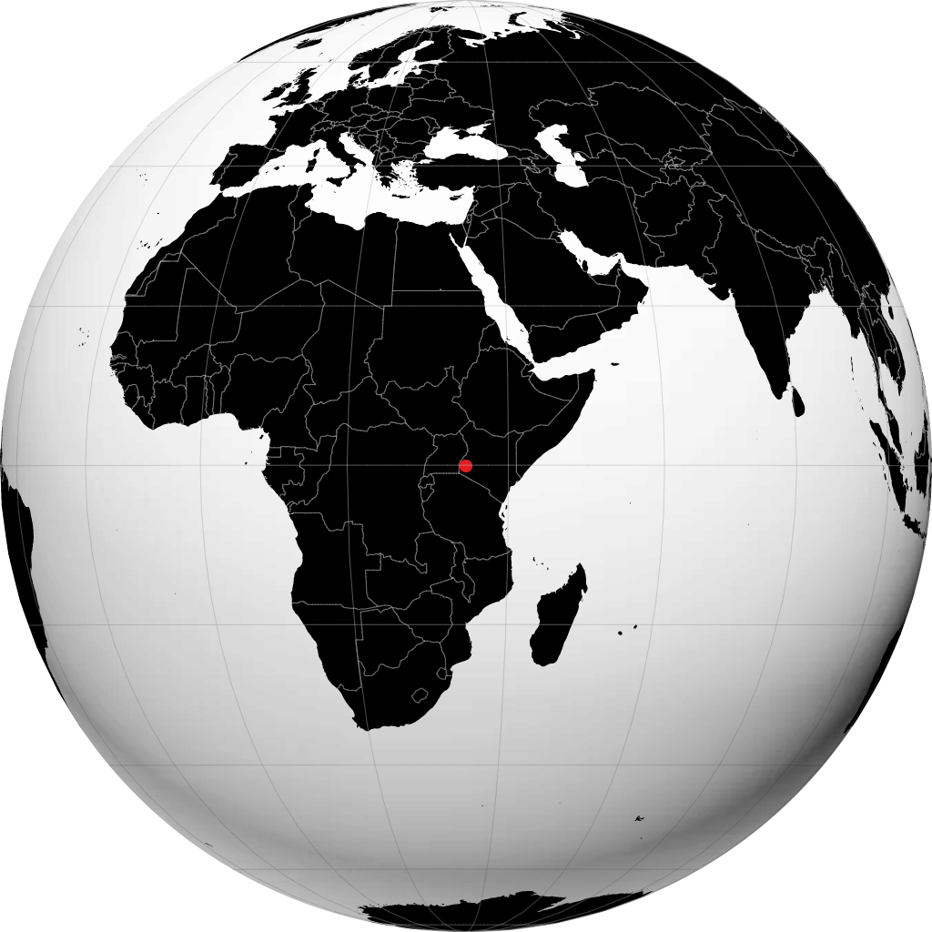 Kisumu kwenye globu