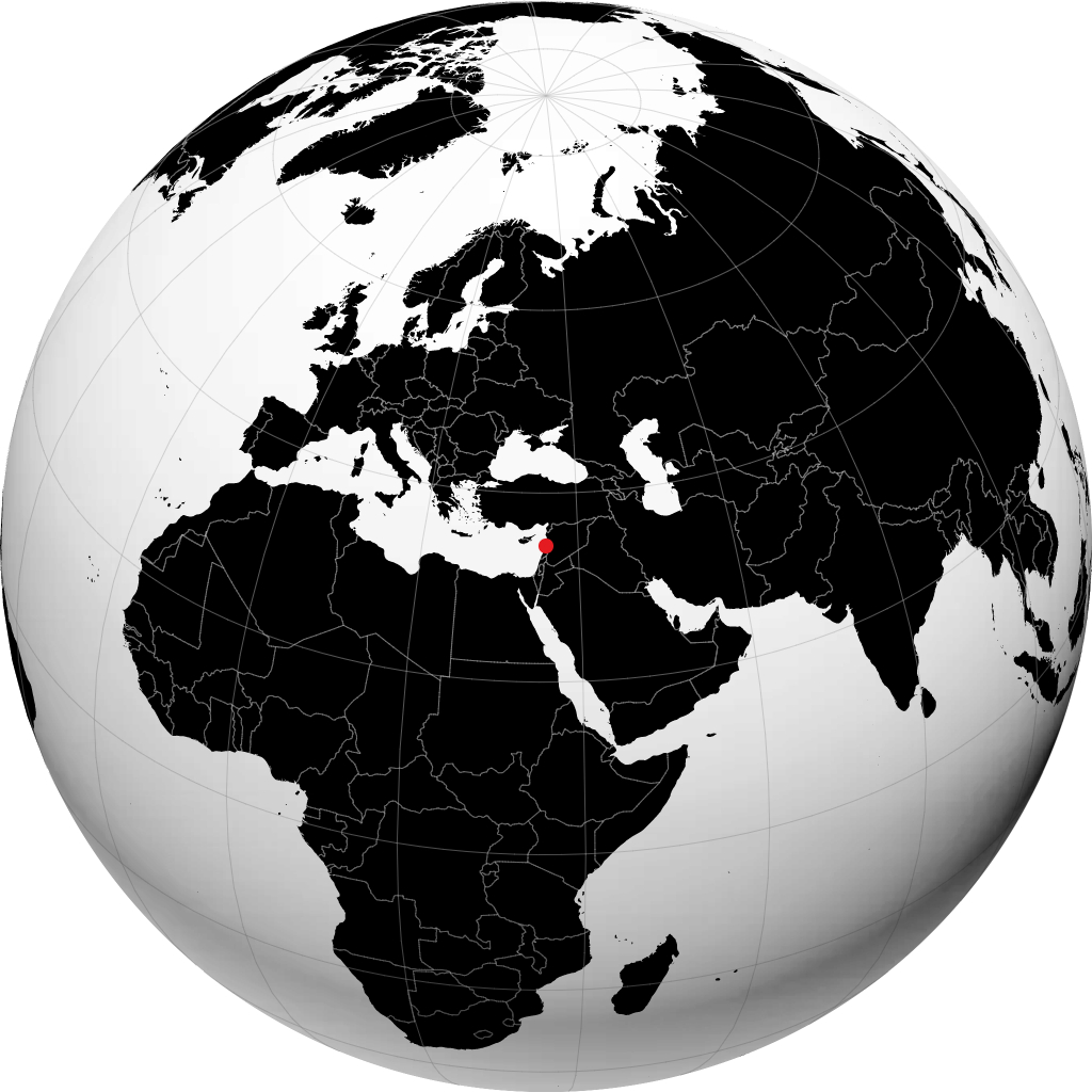 Tripoli kwenye globu
