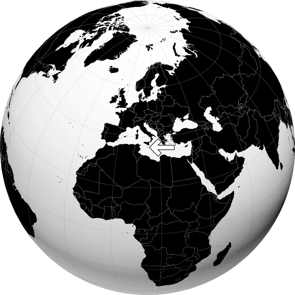 Malta kwenye globu