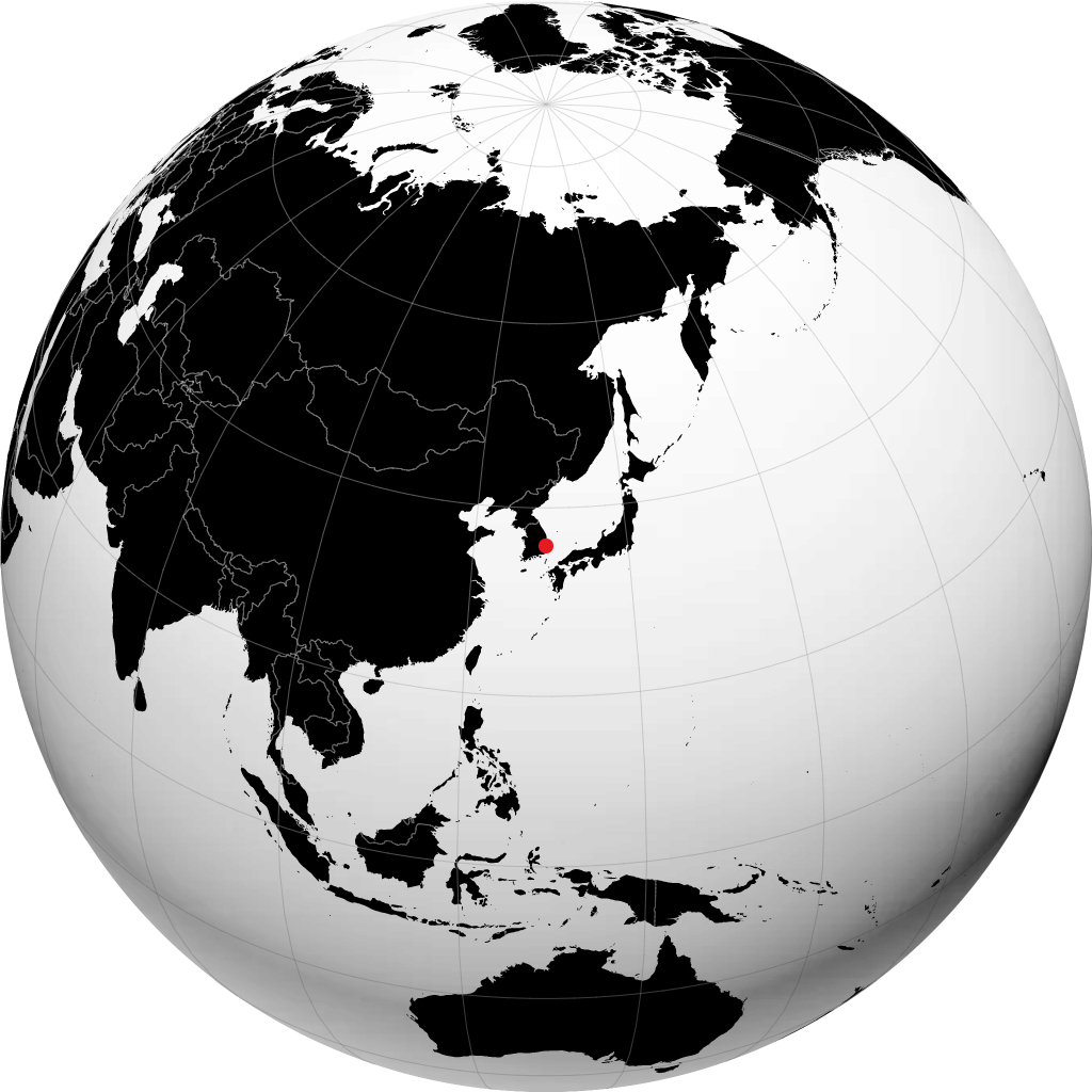 Pohang kwenye globu