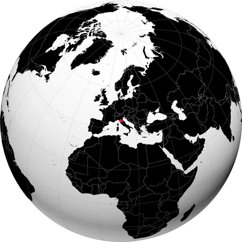 Prato kwenye globu