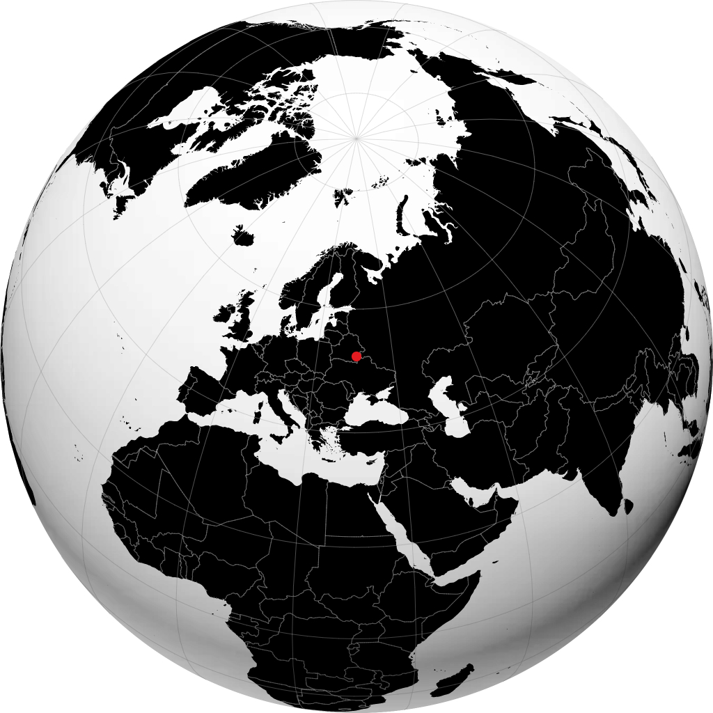 Rechytsa kwenye globu