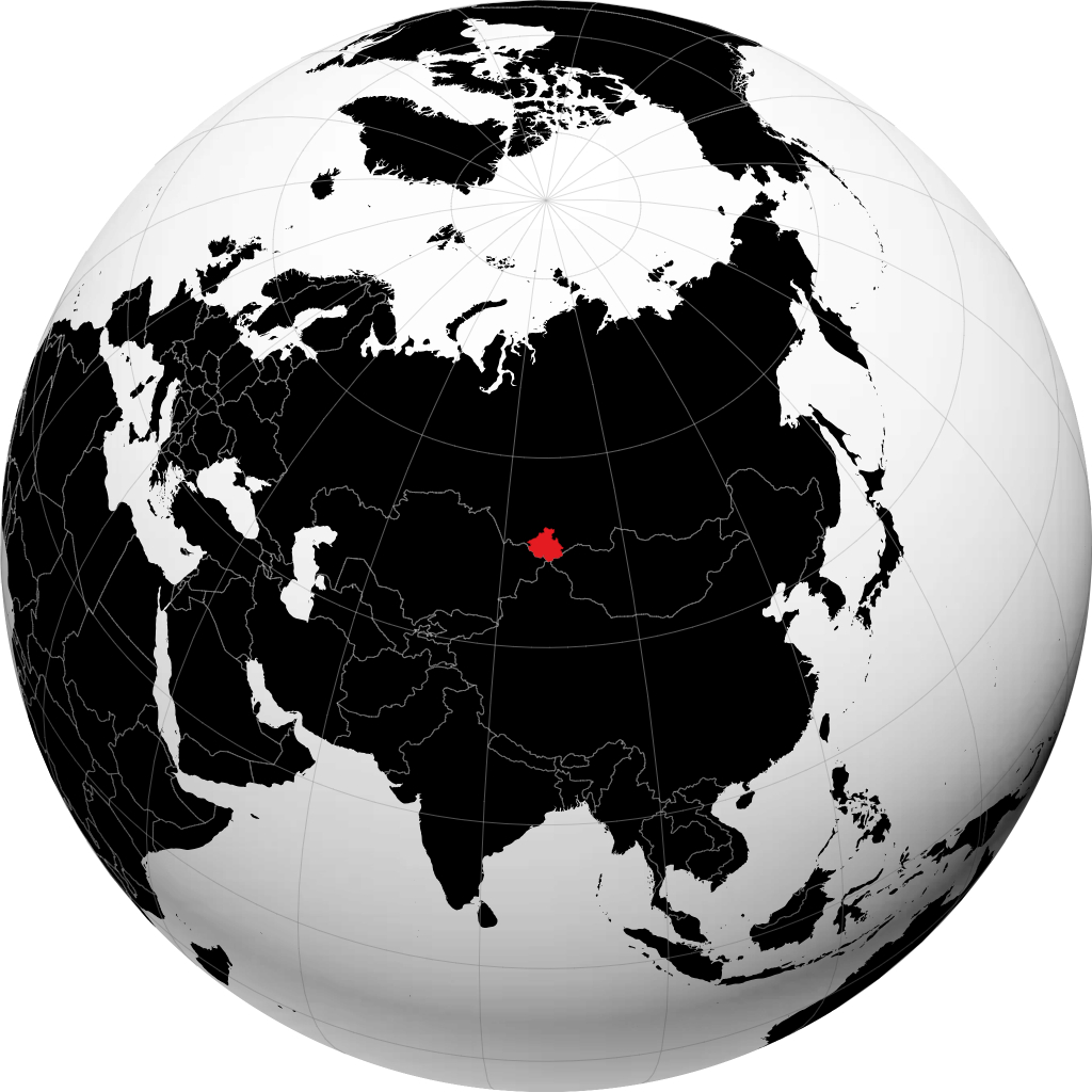Altay kwenye globu