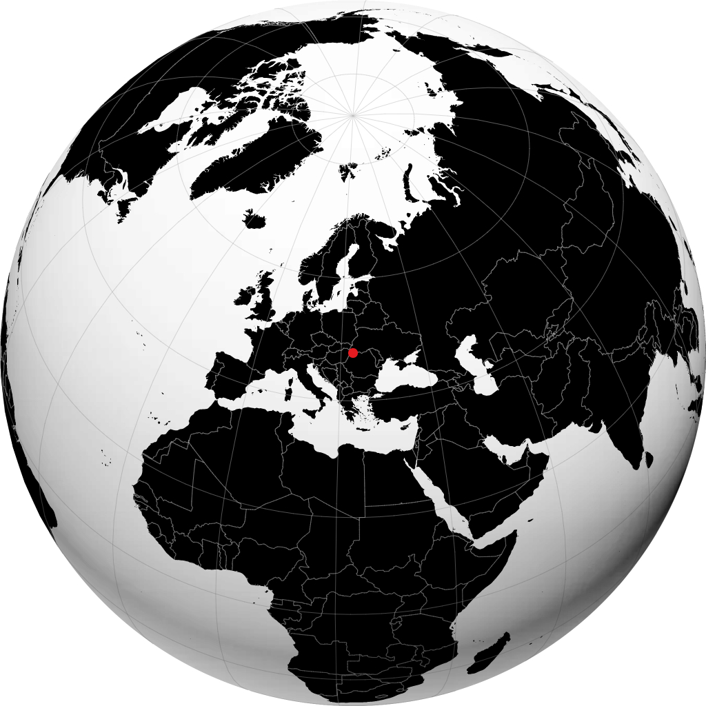 Satu Mare kwenye globu