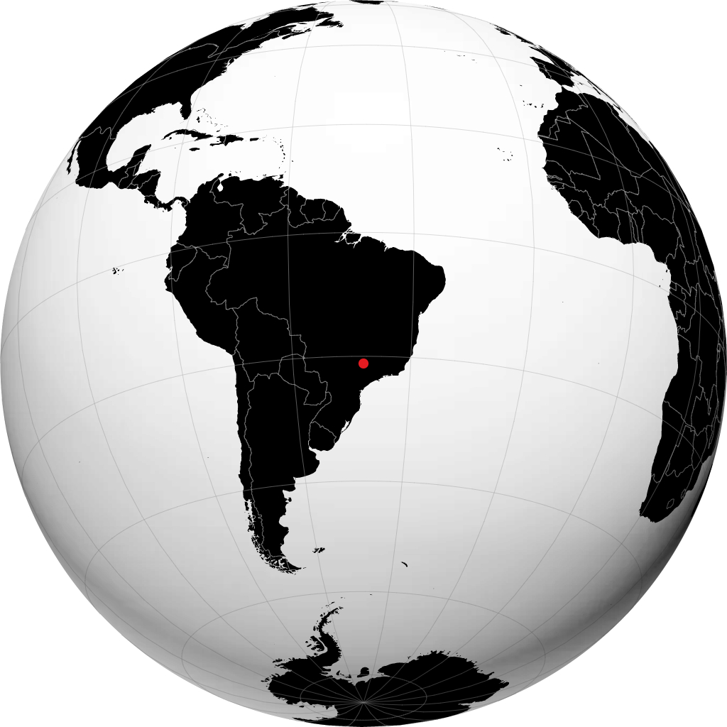 Sertãozinho kwenye globu