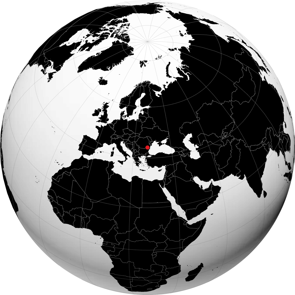Silistra kwenye globu