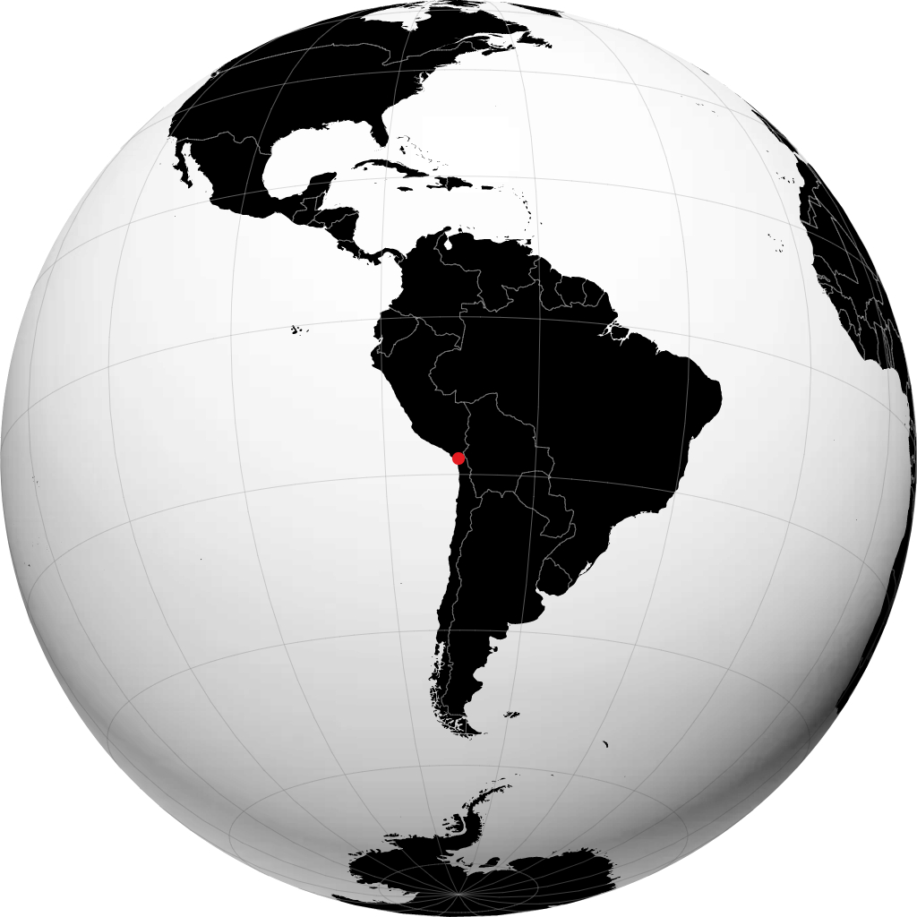 Tacna kwenye globu