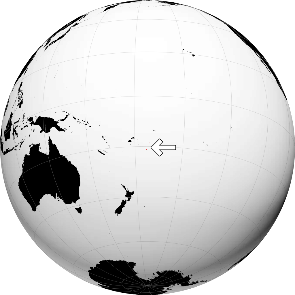 Tonga kwenye globu