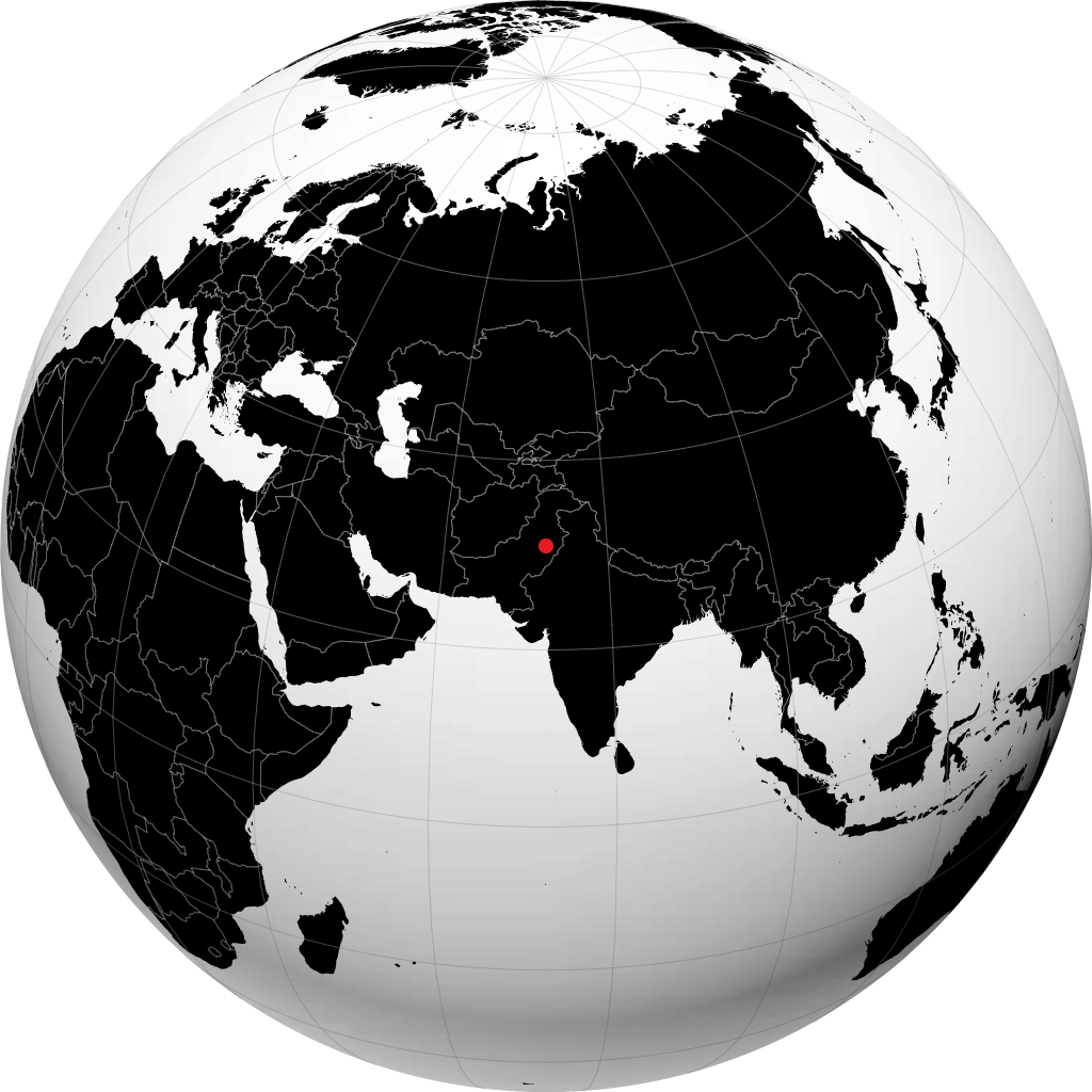 Toba Tek Singh kwenye globu