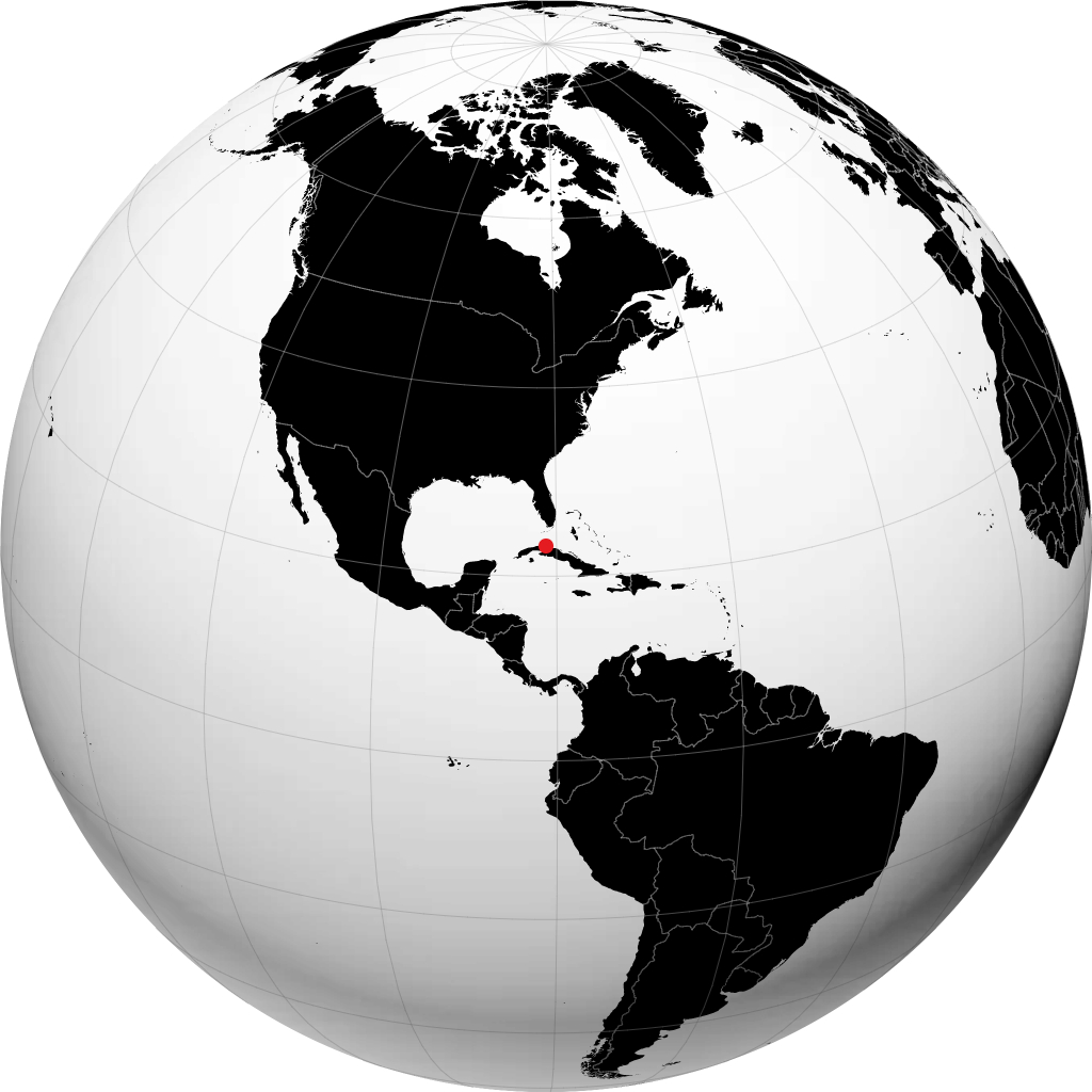 Varadero kwenye globu